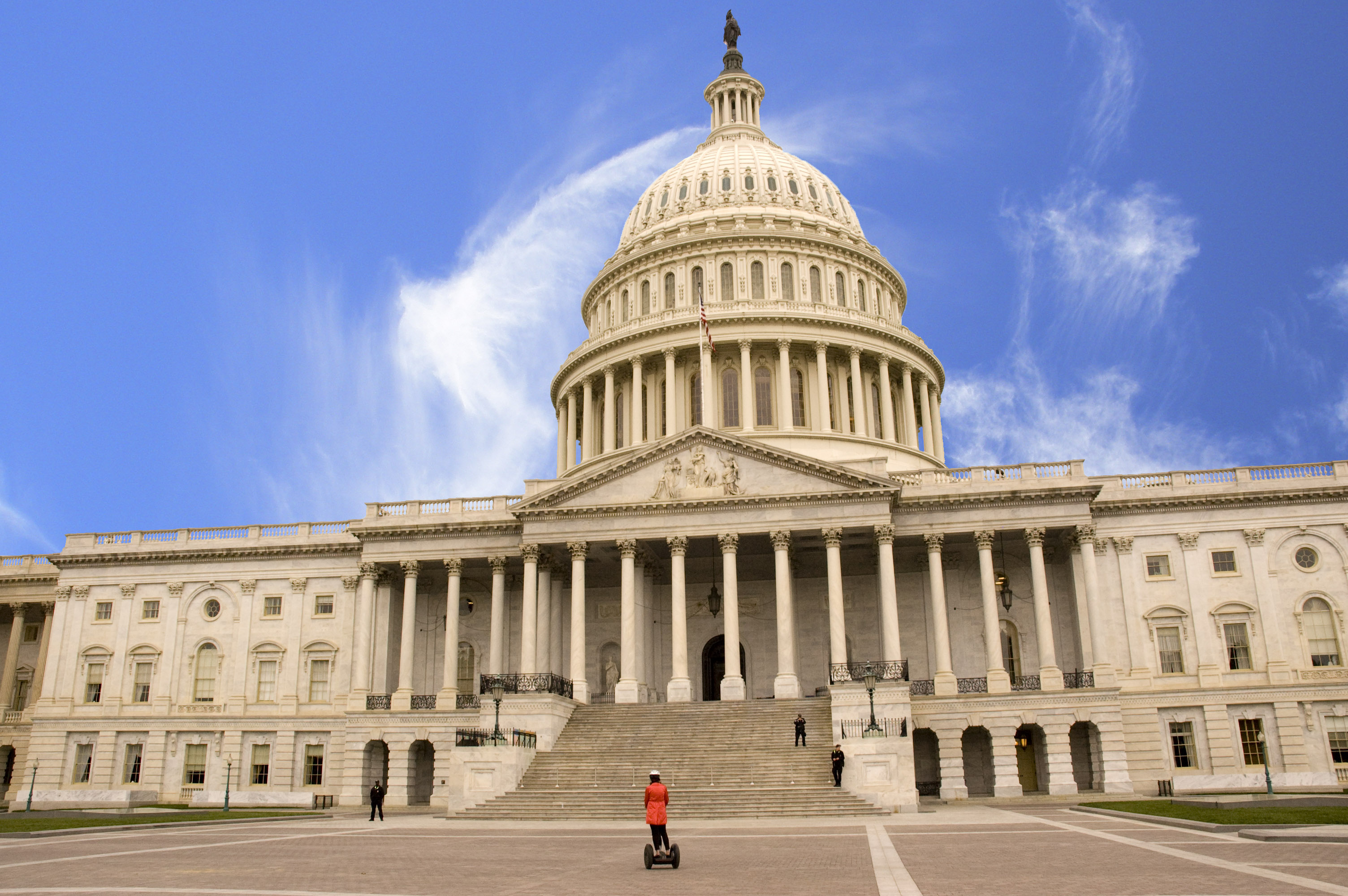 A photo of the United States Capitol Building