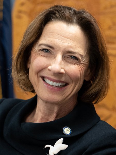 A photo of Alaska State Senate Majority Leader Cathy Giessel