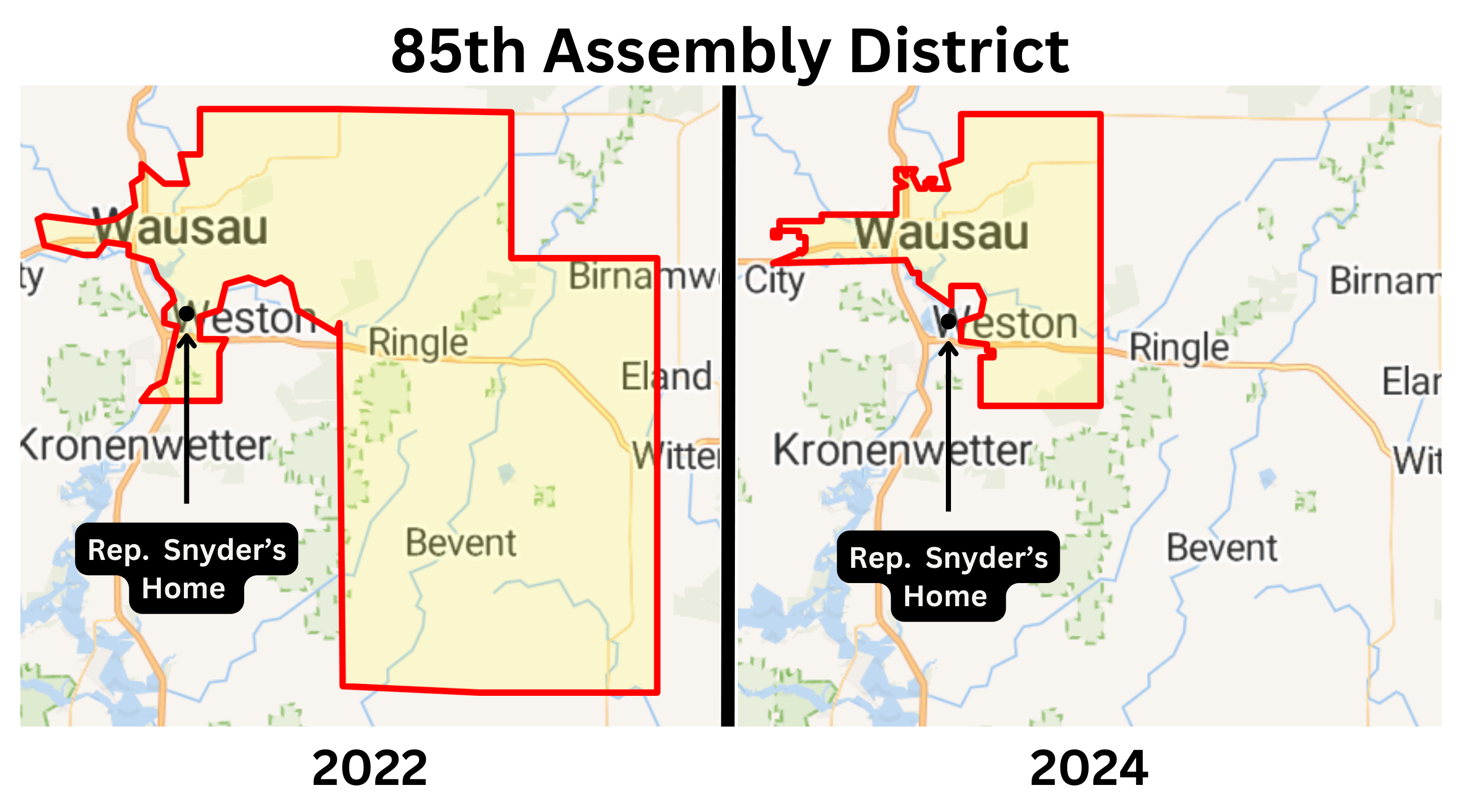 New political maps boot veteran Marathon County legislator from old district