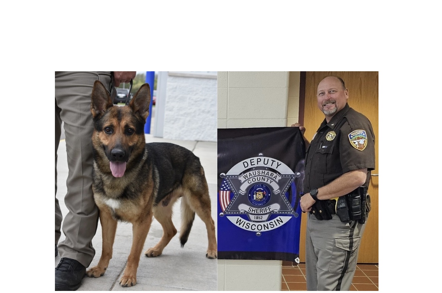 Waushara Co sheriff reaches deal to repay county half of $22k in K9 funds he took